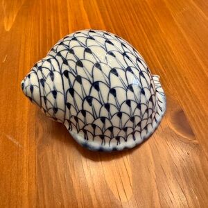 Blue and White shell